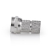 F-Connector | Recht | Male | Verguld | 75 Ohm | Twist-On | Diameter kabelinvoer: 5.5 mm | Koper | Metaal | 2 Stuks | Window Box