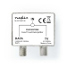 Satelliet- en Antenne-Adapter | IEC (Coax) Female | F-Female / IEC (Coax) Male | Vernikkeld | 75 Ohm | Recht | Metaal | Metaal / Zilver | 1 Stuks | Doos