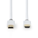 High Speed ​​HDMI™-Kabel met Ethernet | HDMI™ Connector | HDMI™ Connector | 4K@60Hz | ARC | 18 Gbps | 1.50 m | Rond | PVC | Wit | Doos