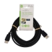 High Speed ​​HDMI™-Kabel met Ethernet | HDMI™ Connector | HDMI™ Connector | 4K@30Hz | ARC | 10.2 Gbps | 5.00 m | Rond | PVC | Zwart | Label