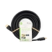 High Speed ​​HDMI™-Kabel met Ethernet | HDMI™ Connector | HDMI™ Connector | 4K@60Hz | ARC | 18 Gbps | 10.0 m | Rond | PVC | Zwart | Label