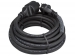 RUBBER VERLENGKABEL MET KRIMPKOUS - 3G2.5 - 15 m - PENAARDE