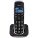 DECT seniorentelefoon met grote toetsen en 2 handsets zwart