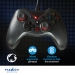 Gamepad | USB Type-A | USB Gevoed | PC | Aantal knoppen: 12 | Kabellengte: 1.60 m | Zwart