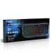 Bedraad Gaming Toetsenbord | USB Type-A | Membrane Toetsen | LED | QWERTZ | Duits | USB Gevoed | Lengte stroomkabel: 1.30 m | Multimedia