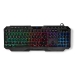 Bedraad Gaming Toetsenbord | USB Type-A | Membrane Toetsen | LED | AZERTY | Frans | USB Gevoed | Lengte stroomkabel: 1.30 m | Multimedia