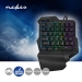 Bedraad Gaming Toetsenbord | USB Type-A | Membrane Toetsen | RGB | Enkelhandig | Universeel | USB Gevoed | Lengte stroomkabel: 1.60 m | Gaming