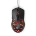 Gaming Muis | Bedraad | 800 / 1200 / 2400 / 3200 / 4800 / 7200 dpi | Instelbare DPI | Aantal knoppen: 7 | Programmeerbare knoppen | Rechtshandig | 1.50 m | RGB