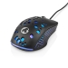 Gaming Muis | Bedraad | 800 / 1200 / 2400 / 3200 / 4800 / 7200 dpi | Instelbare DPI | Aantal knoppen: 7 | Programmeerbare knoppen | Rechtshandig | 1.50 m | RGB