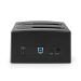 Docking Station voor Harde Schijf | USB 3.2 Gen1 | USB Type-A | 2 Schijven | 2.5 / 3.5 " | USB 3.2 Gen1 | Docking | Desktop