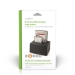 Docking Station voor Harde Schijf | USB 3.2 Gen1 | USB Type-A | 2 Schijven | 2.5 / 3.5 " | USB 3.2 Gen1 | Docking | Desktop