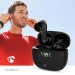 Volledig Draadloze Oordopjes | ANC (Active Noise Cancelling) | Bluetooth® | Maximale batterijduur: 30 uur | Aanraakbediening | Charging case | Draadloze oplaadcase | Ingebouwde microfoon | Ondersteuning voor spraakbesturing | Zwart