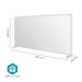 SmartLife Infrarood verwarmingspaneel | 700 W | 1 Warmte Stand | Instelbare thermostaat | Afstandsbediening | IP44 | Wit