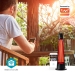 SmartLife Patio Verwarmer | Wi-Fi | 1200 W | 2 Warmte Standen | Zwenkfunctie | Omvalpreventie | IP24 | Zwart