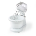 Handmixer | 200 W | 5-Snelheden | Turbo-functie | Draaikom / 2 Deeghaken / 2 Kloppers | Grijs / Wit