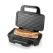 Sandwich maker | 900 W | 26.8 x 14.5 cm | Automatische temperatuurregeling | Aluminium / Kunststof