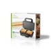 Sandwich maker | 900 W | 26.8 x 14.5 cm | Automatische temperatuurregeling | Aluminium / Kunststof