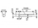 LED 3mm TRANSPARANT - 1500 ~ 2000 mcd