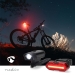 Fietslamp | Batterij Gevoed | 5 V DC | 3 W | Incl. batterij(en) | Oplaadbaar | 400 lm | 4.5 lm | 100 m | 110 °