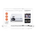 LCD Projector met hoge resolutie, ondersteunt Full HD 1080P inhoud Wit