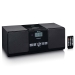 Micro set met CD/MP3 Bluetooth USB afstandsbediening Zwart