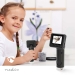 Microscope Camera | Maximum battery play time: 5 hrs | Built-in microphone | 1080P | up to 48MP | 2”Inch Screen | Black