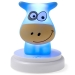 NAUGHTY COW LED nachtlampje koe blauw