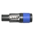 Afsluitbare kabelconnector, power-in, schroefklemmen, blauw