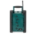 DAB+ Radio | Bouwradio | DAB+ / FM | 2.2 " | Zwart-Wit Scherm | Batterij Gevoed / Netvoeding | Digitaal | 15 W | Bluetooth® | Wekker | Slaaptimer | IP65 | Handgreep | Groen / Zwart