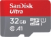 Sandisk Ultra 32GB microSD Klasse 10 100 MB/s + SD adapter