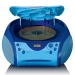 Boombox met CD-speler FM-radio en stickers Blauw