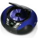 SCD-37 USB Blue Portable FM Radio CD and USB player Blue