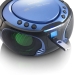 SCD-550BU draagbare FM-radio CD/MP3/USB/Bluetooth®-speler met LED-verlichting Blauw