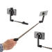 Bluetooth® Selfie Stick | Bluetooth® versie: 5.0 | Maximale schermgrootte: 7 " | Gevouwen lengte: 17 cm | Uitgevouwen lengte: 61 cm | Maximaal draagvermogen: 1000 g | Batterij Gevoed