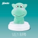 SILLY HIPPO LED nachtlampje nijlpaard blauw