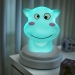 SILLY HIPPO LED nachtlampje nijlpaard blauw