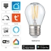 SMARTLIGHT120 Slimme filament LED-lamp met Wi-Fi