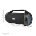 Bluetooth® Party Boombox | 9.5 uur | 2.1 | 120 W | Media afspeelmogelijkheden: AUX | IPX5 | Koppelbaar | Handgreep | Feestverlichting | Zwart