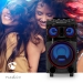 Bluetooth® Party Speaker | Maximale batterijduur: 6.5 uur | 120 W | Handgreep | Feestverlichting | Equalizer | Zwart