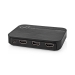 HDMI™-Converter | 1x USB-C™ / 2x HDMI™ Input | 1x HDMI™ Output | 1-weg | 4K@60Hz | 18 Gbps | ABS | Antraciet