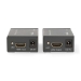 HDMI™-Extender | Over Cat6 | tot 60 m | 1080p | 1.65 Gbps | Metaal | Antraciet