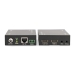 HDMI™-Extender | Over Cat6 | tot 60 m | 4K@60Hz | 18 Gbps | Metaal | Antraciet