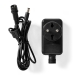 Universele AC-Stroomadapter | 24 W | 12 V DC | 1.80 m | 2.0 A | 1 plug(s) | Zwart