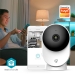 SmartLife Camera voor Binnen | Wi-Fi | 3MP Full HD 1296p | Cloud Opslag (optioneel) / microSD (niet inbegrepen) / Onvif | Met bewegingssensor | Nachtzicht | Wit