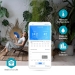 SmartLife Luchtkwaliteitsmonitor | Wi-Fi | Inclusief display | Koolstofdioxide (CO2) / Temperatuur / Vochtigheid | Android™ / IOS | Wit / Zwart