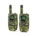 Walkie talkie Set | 2 Handsets | Tot 8 km | Frequentiekanalen: 8 | PTT / VOX | tot 2,5 uur | Koptelefoonoutput | 2 Headsets | Inclusief reiskoffer | Groen